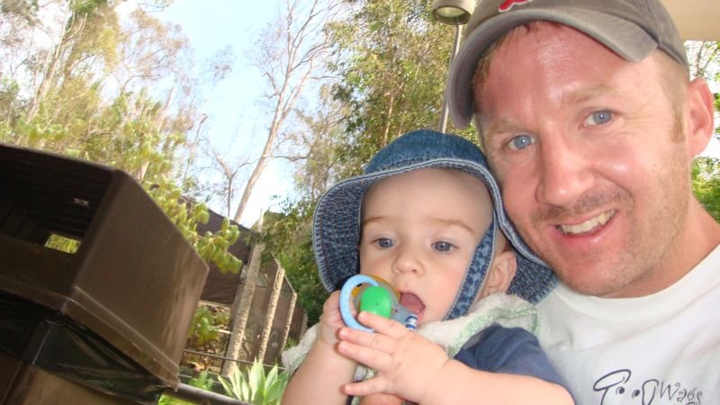 Daddy & Trey - At the Zoo